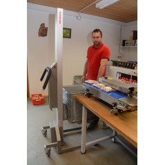 Wózek manipulacyjny 200 kg z platformą SS