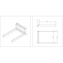 Wózek manipulacyjny 200 kg z widłami