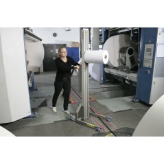 Wózek manipulacyjny 200 kg z trzpieniem