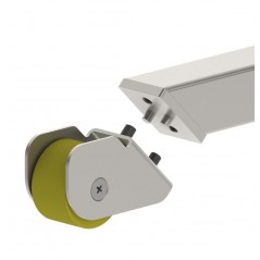 Wózek manipulacyjny 250 kg z trzpieniem rozprężnym do rolek fi152 150/650