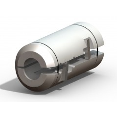 Wózek manipulacyjny 250 kg z trzpieniem rozprężnym do rolek fi152 150/650