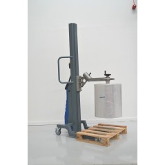 Wózek manipulacyjny 250 kg z trzpieniem rozprężnym do rolek fi152 150/650