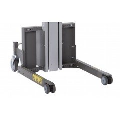 Wózek manipulacyjny 80 kg z platformą SS